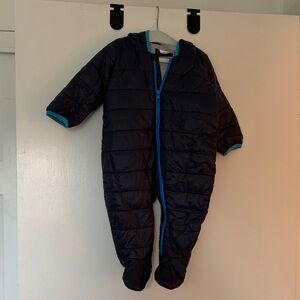 GAP Dark Blue Kids One Piece Footie